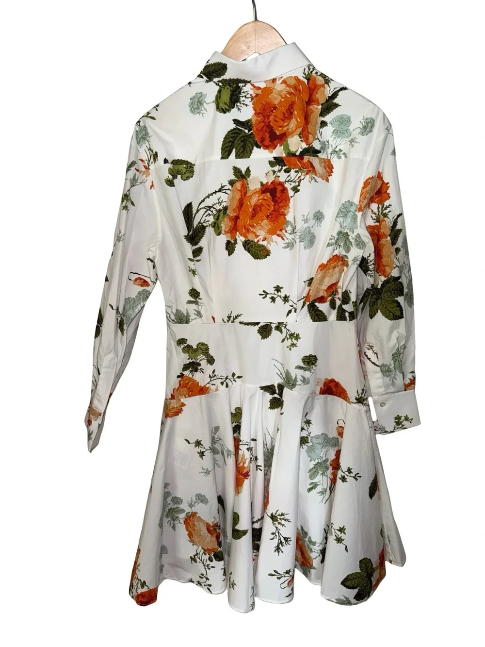 ERDEM
floral-print cotton mini shirtdress - Picture 10 of 15